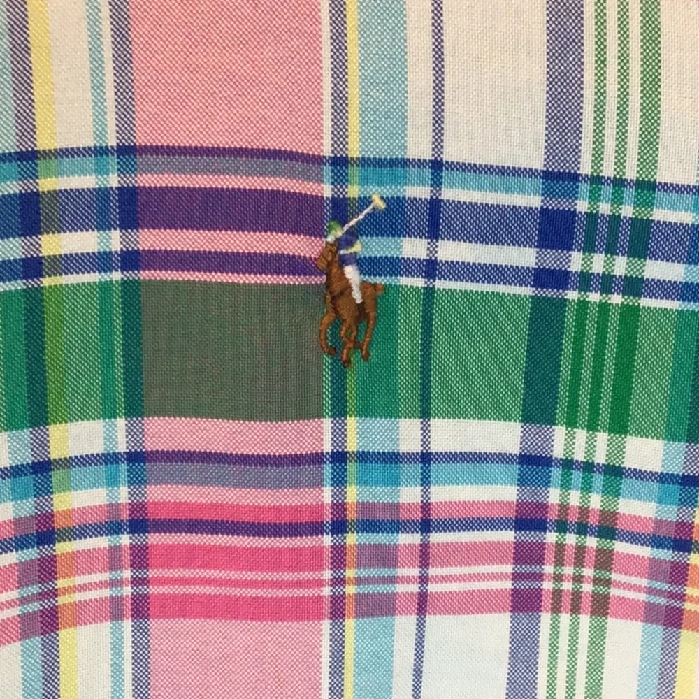 Ralph Lauren woven cotton long sleeve button down shirt (Classic Medium) - Picture 4 of 9